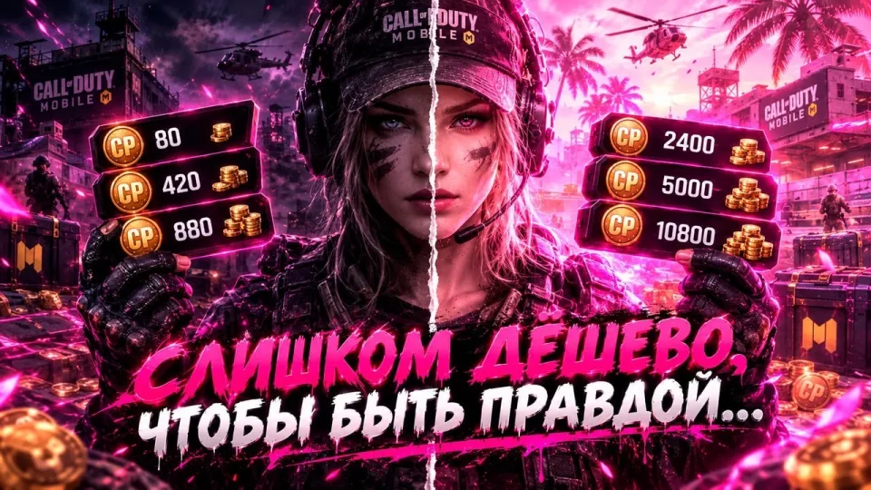 Как задонатить в Call of Duty Mobile в России и что для этого лучше использовать